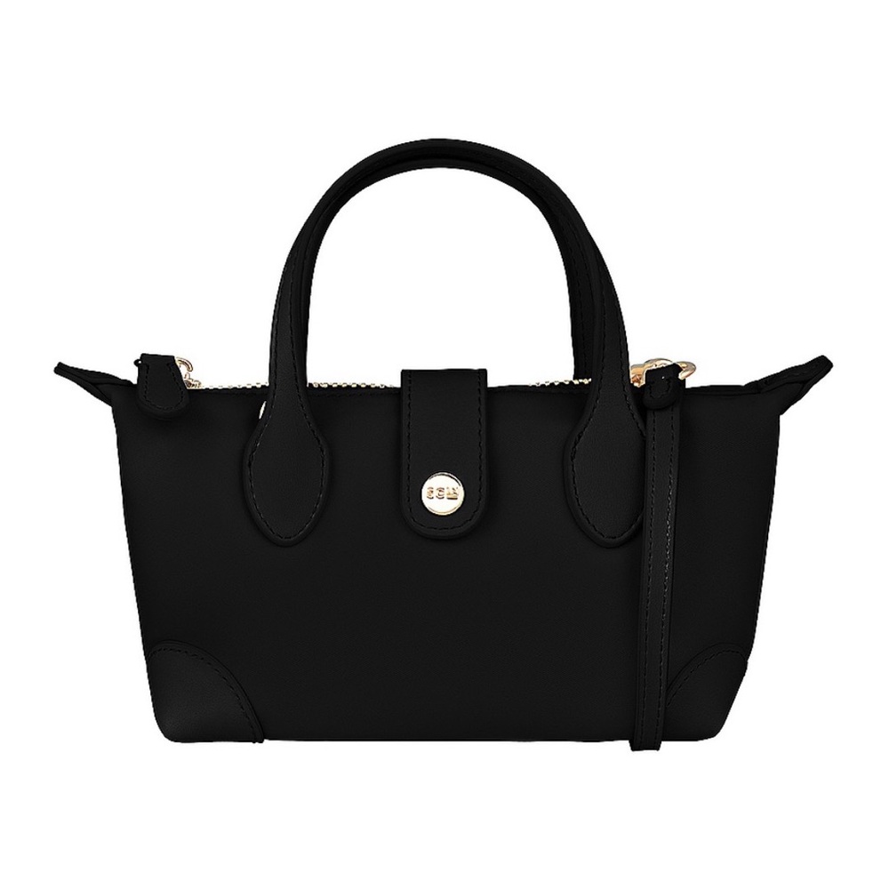 Stoney Clover Lane Black Nylon Mini Pouchette Crossbody Bag